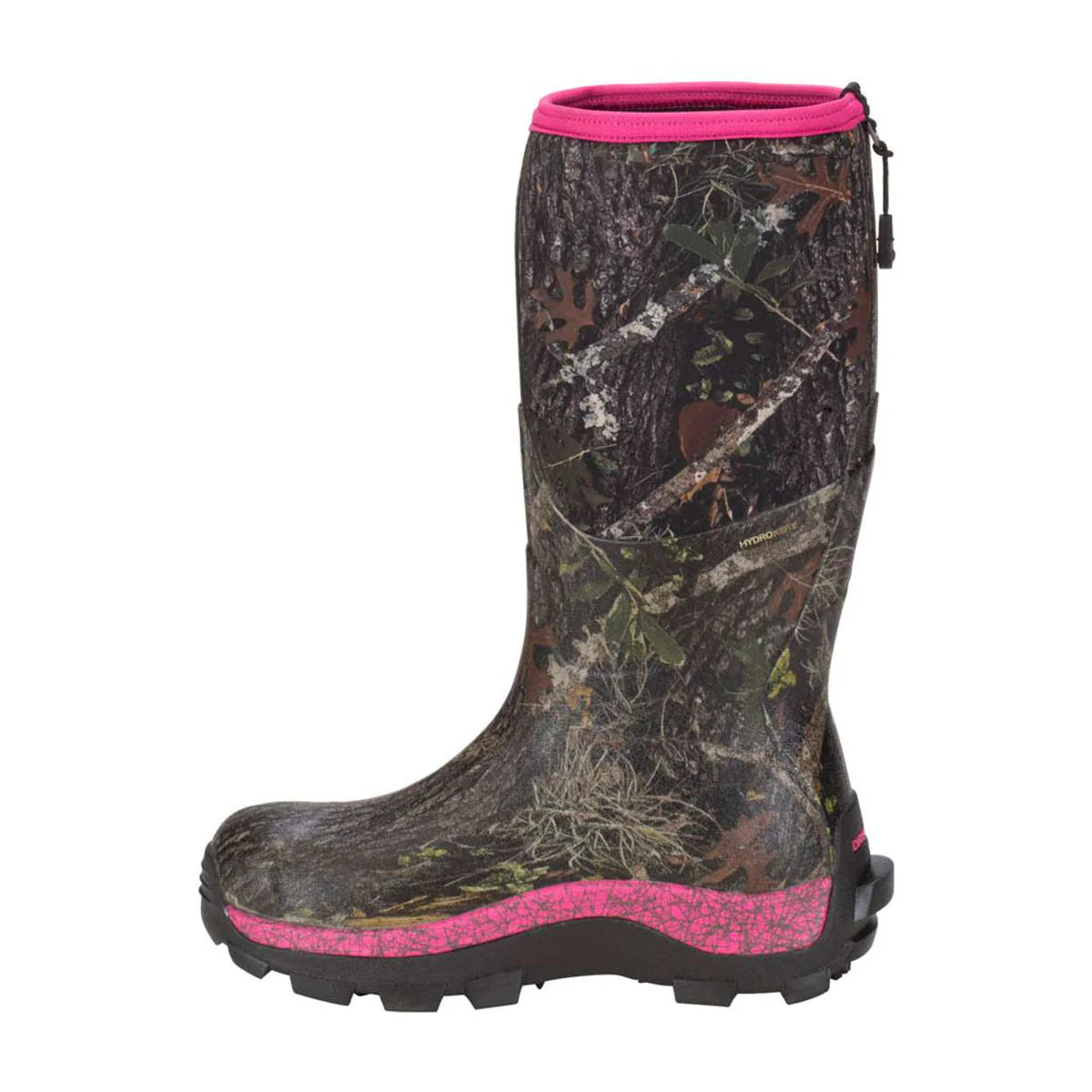 Dryshod Women's NoSho Ultra Hunt High Camo/Pink