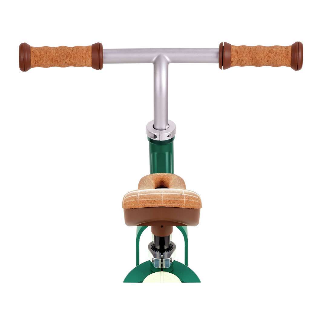Hape Lightweight Adjustable Green Balance Bike for Kids 3+