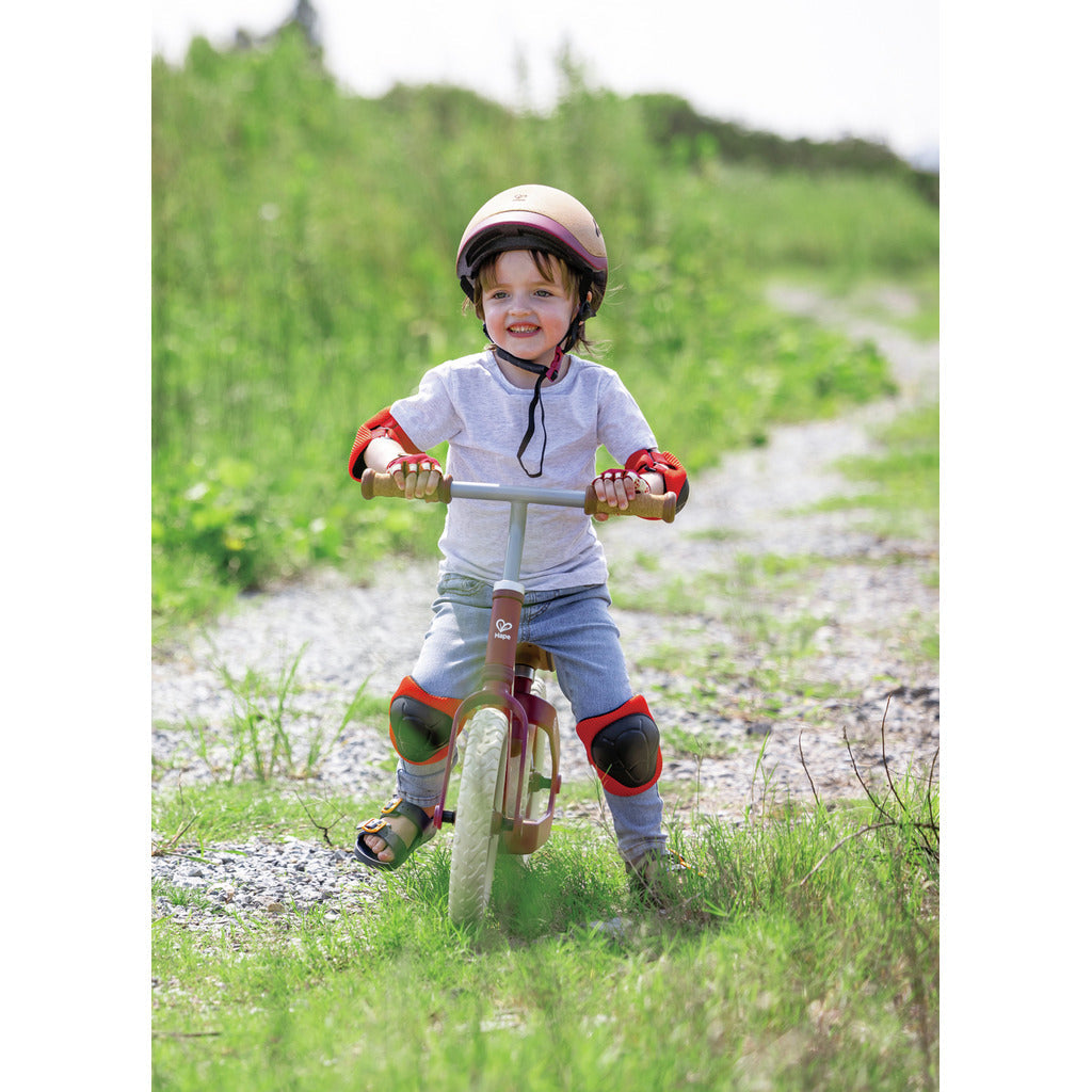 Hape Learn to Ride Lightweight Adjustable Red Aluminum Balance Bike
