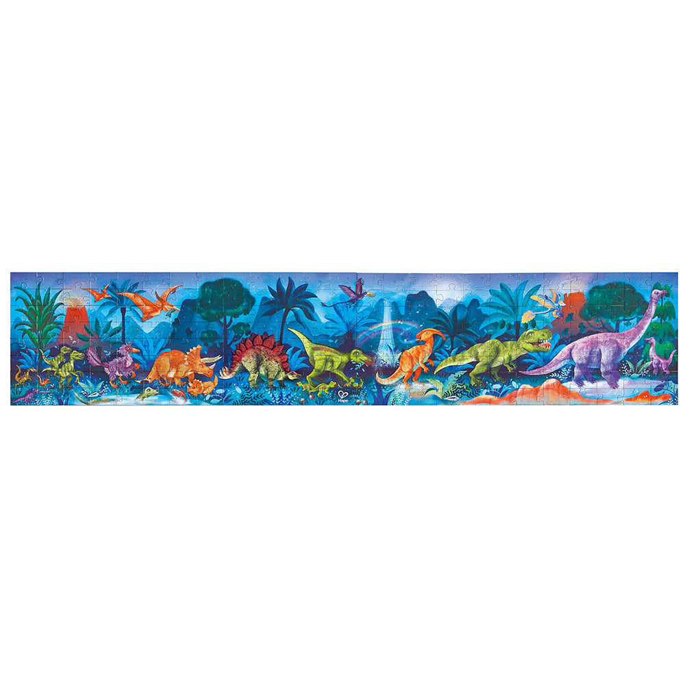 Glow-in-the-Dark Dinosaur Puzzle – 200 Piece Educational Toy for Kids