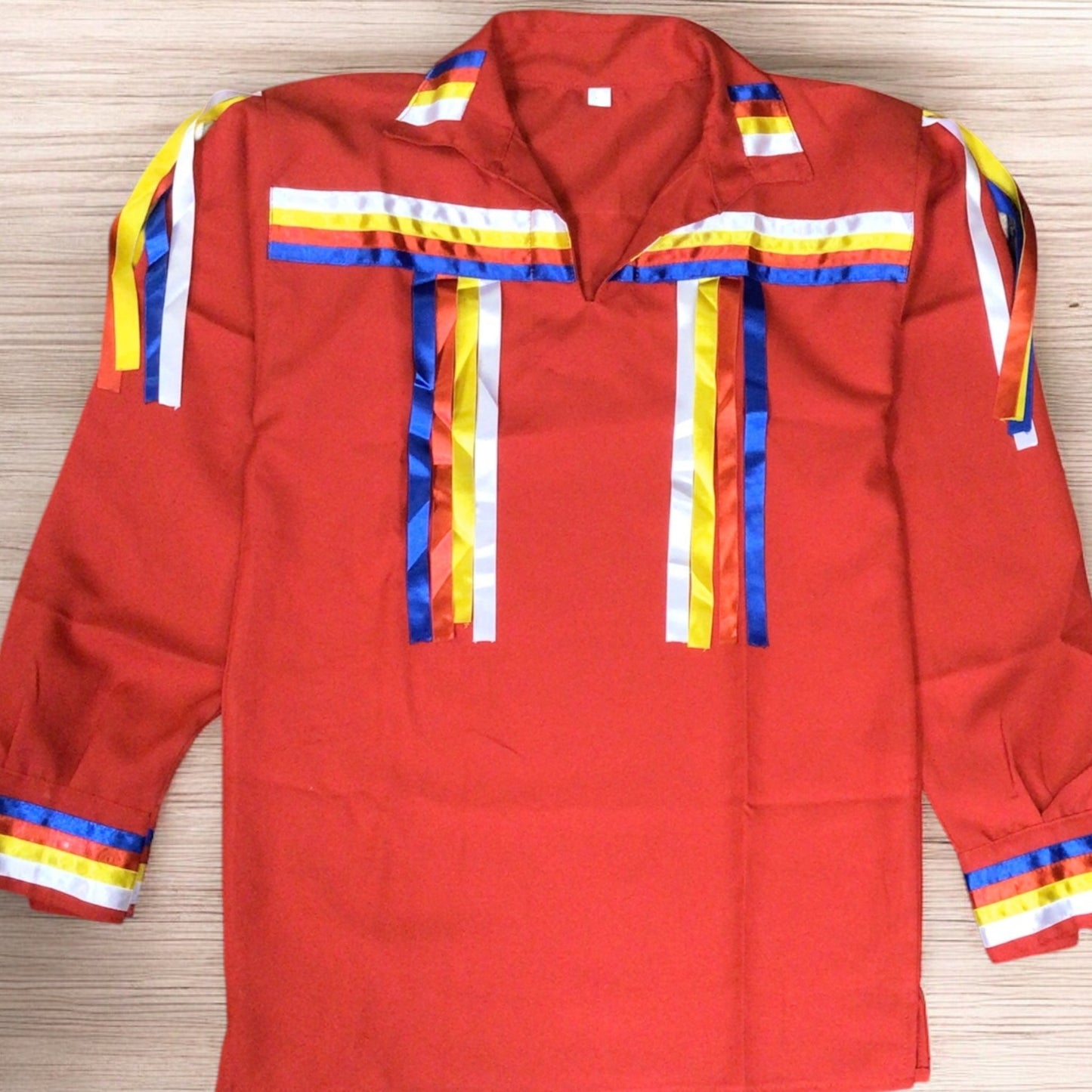 Red Youth Ribbon shirt
