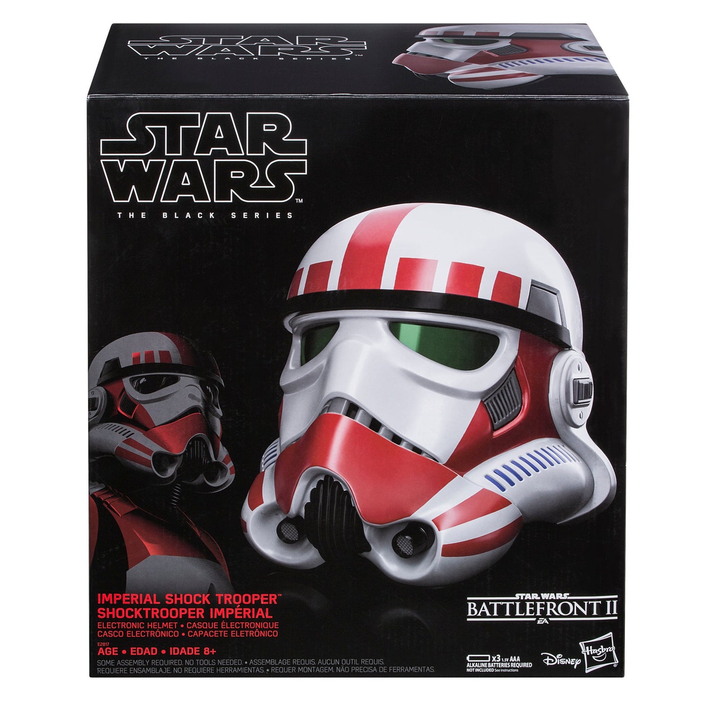 Star Wars The Black Series Shock Trooper Electronic Helmet  - Exclusive