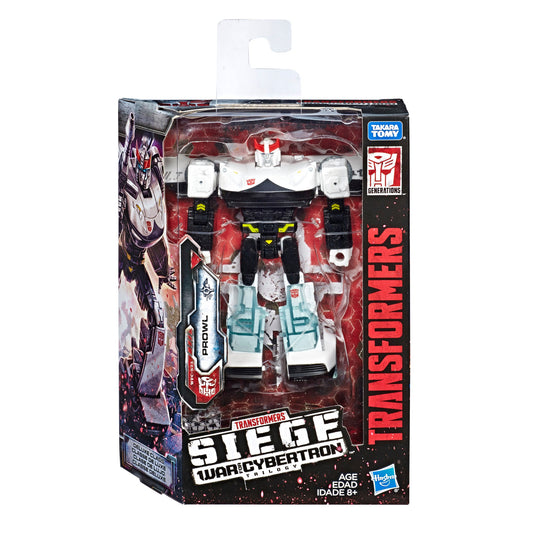 Transformers Toys Generations War for Cybertron Deluxe WFC-S23 Prowl Action Figure - Siege Chapter - Reissues