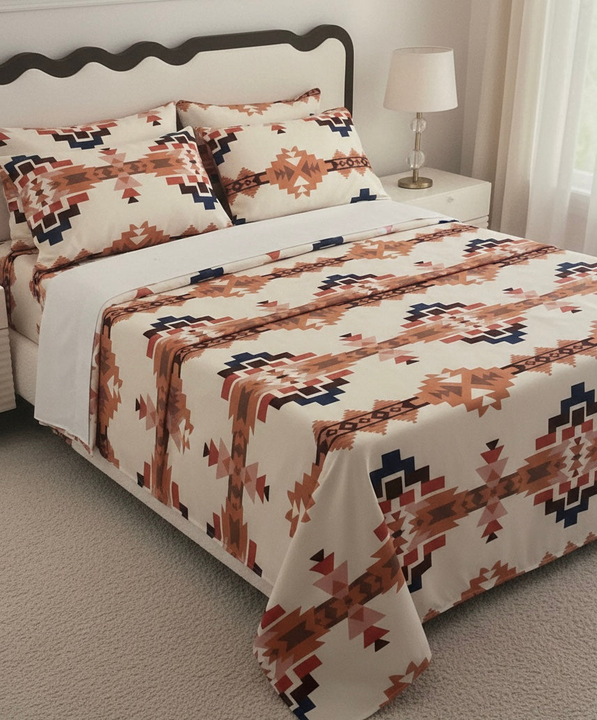 White 6Pc Sheet Set