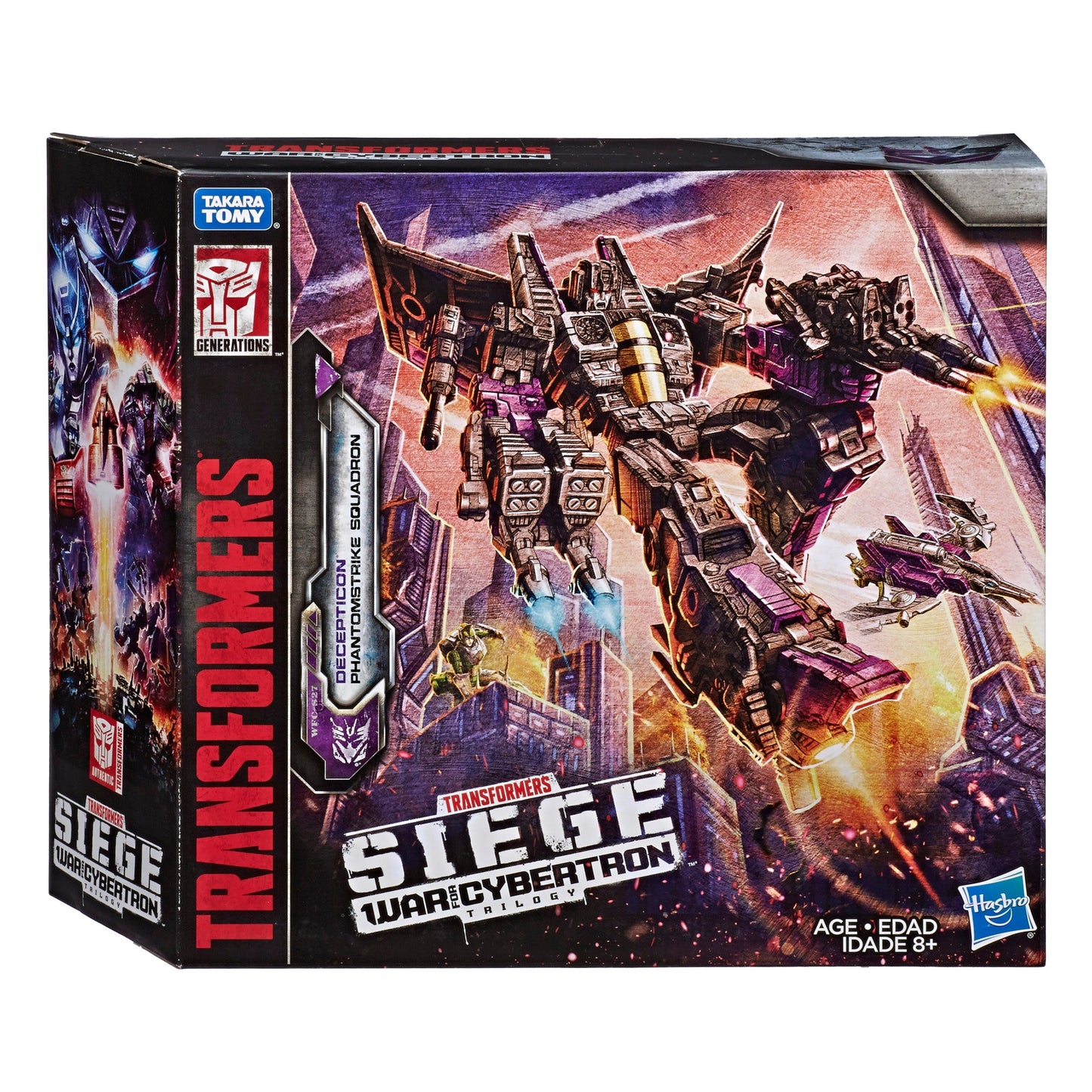 Transformers - Generations War for Cybertron Voyager WFC-S27 Decepticon Phantomstrike Squadron 4-Pack - Final Strike