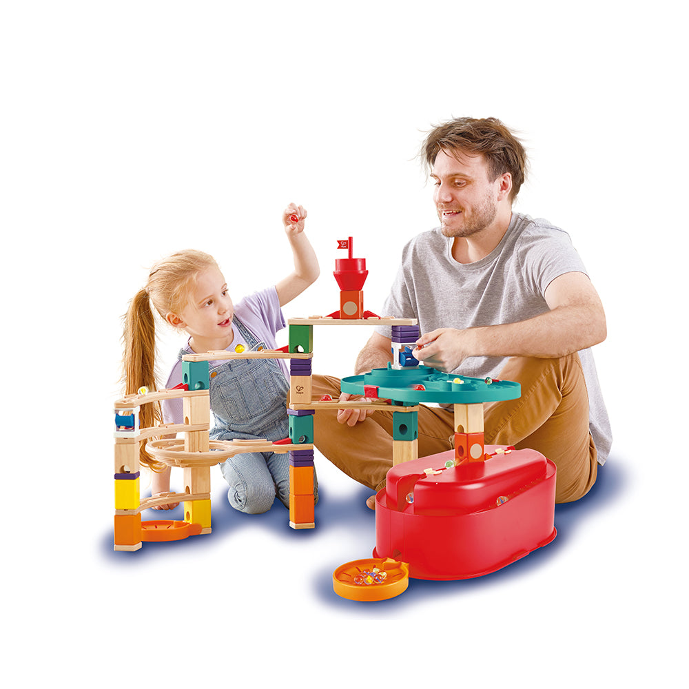 Quadrilla Stack Track Bucket Set – Hape
