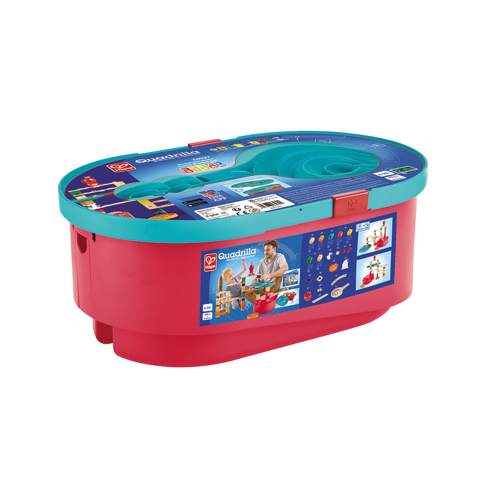 Quadrilla Stack Track Bucket Set – Hape