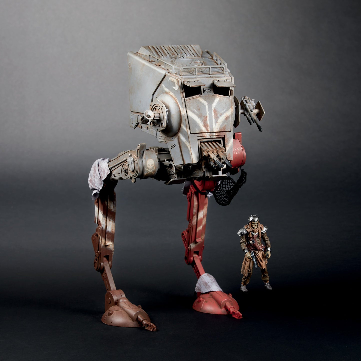 Star Wars Vintage Collection Mandalorian AT-ST w/ Klatooinian Raider Kenner