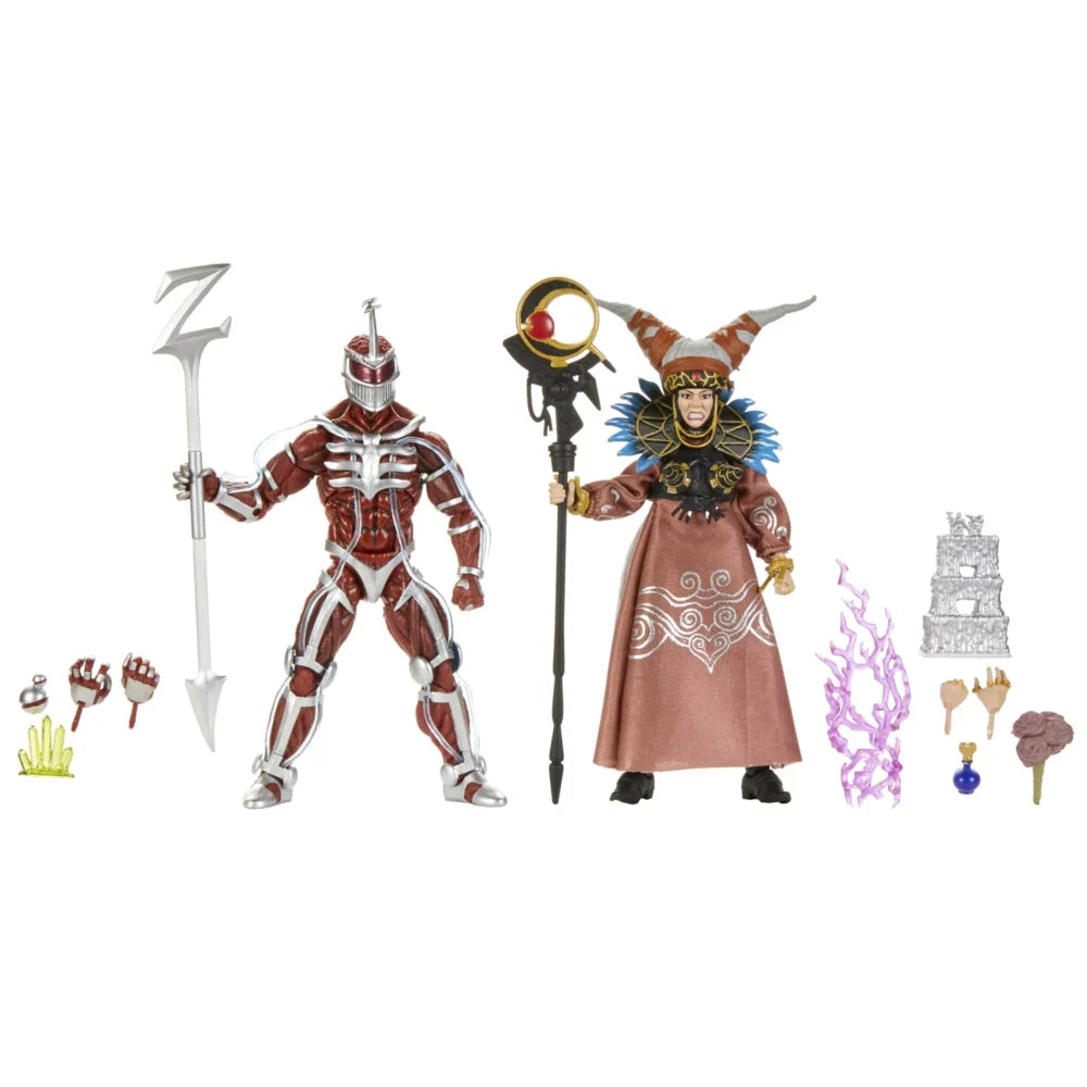Power Rangers Lightning Collection - Mighty Morphin Lord Zedd & Rita Repulsa - Exclusive (Subpar Packaging)