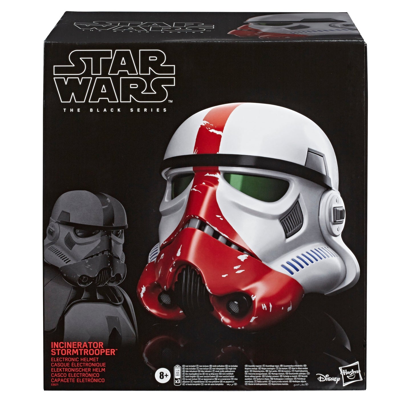 Star Wars The Black Series - Incinerator Stormtrooper Premium Electronic Helmet