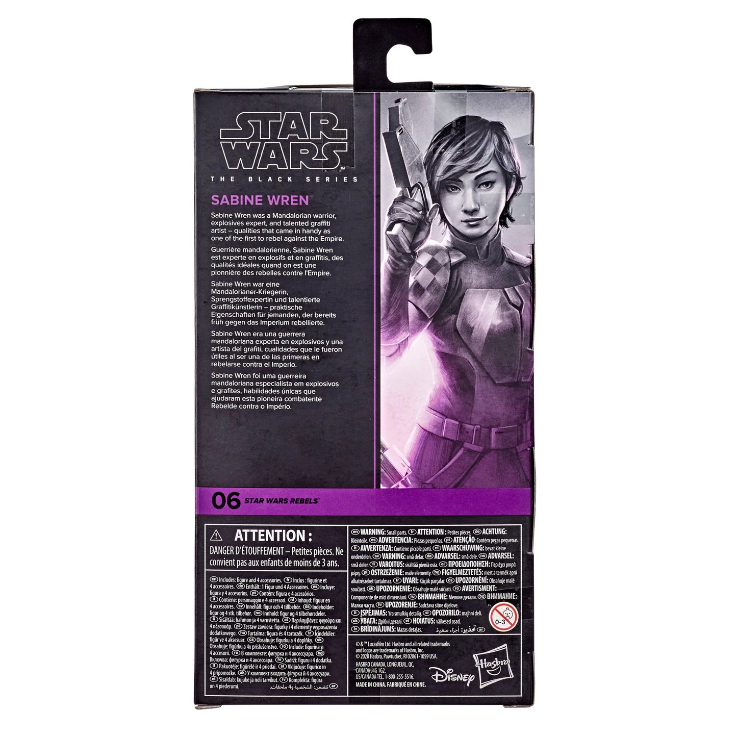 Star Wars: The Black Series 6" Sabine Wren Rebels