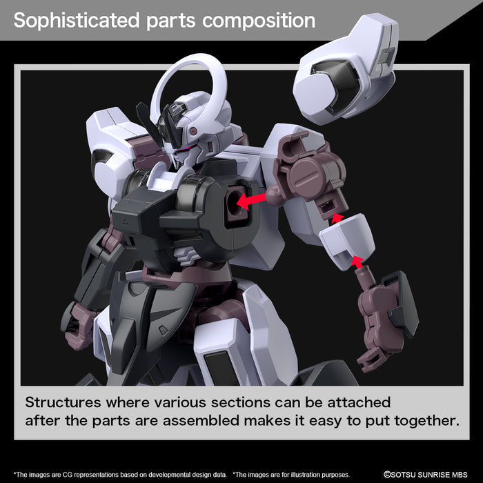 BANDAI - HG 1/144 GUNDAM SCHWARZETTE