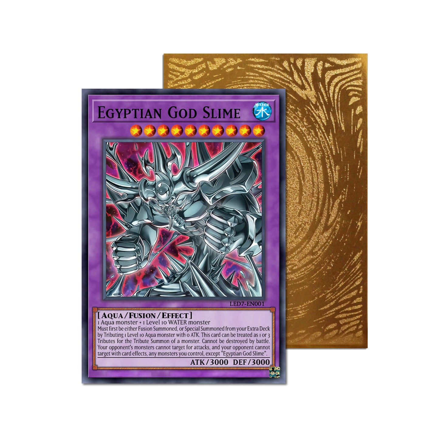 Egyptian God Slime Metal Orica Card