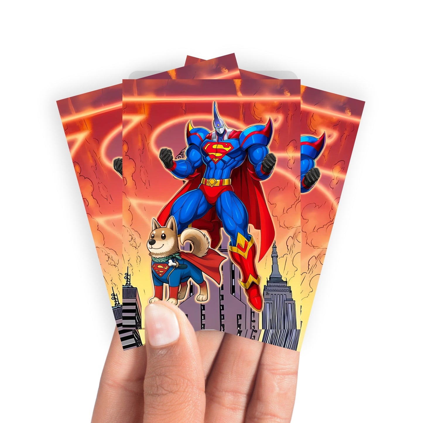 Elemental HERO Neos Superman Card Sleeves