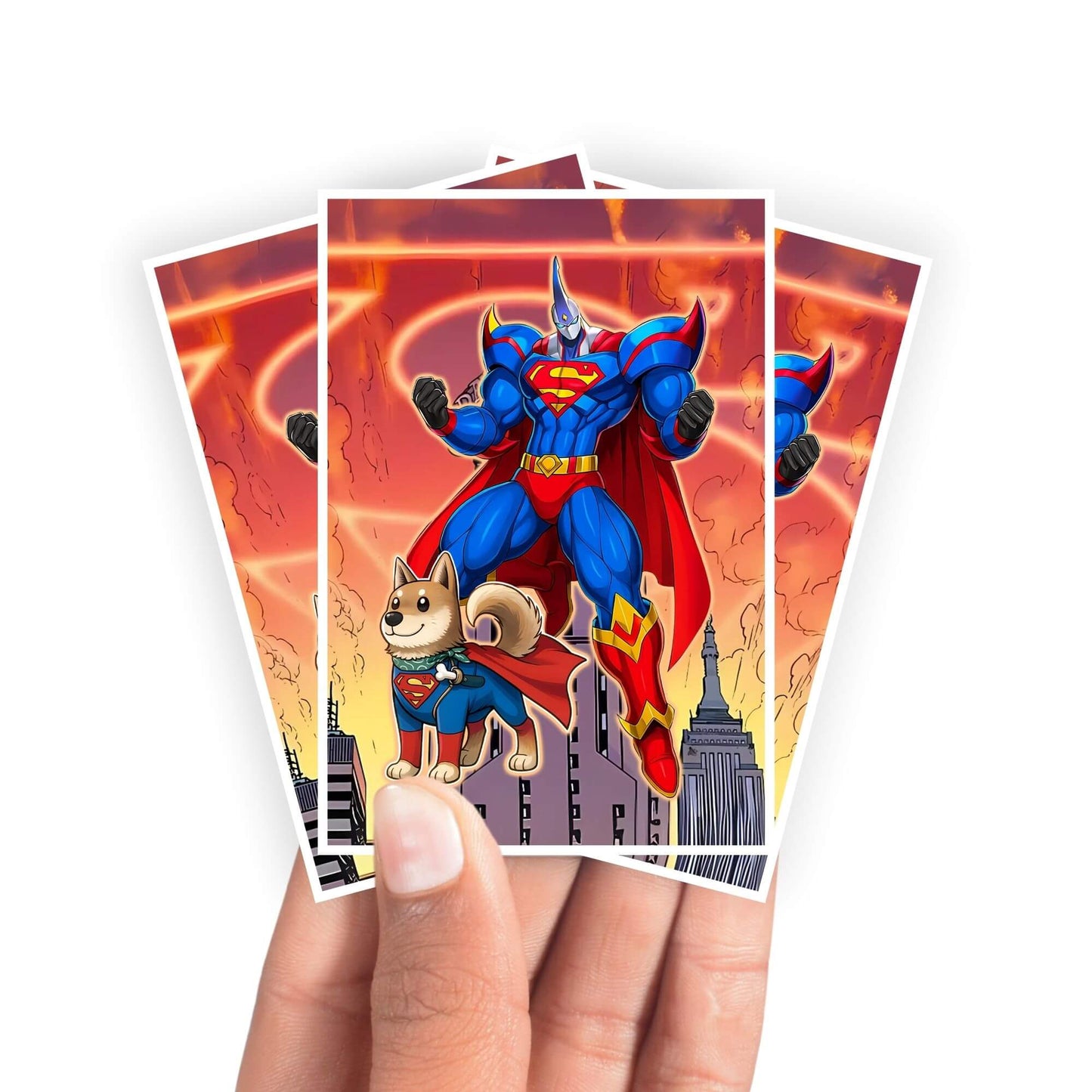 Elemental HERO Neos Superman Card Sleeves
