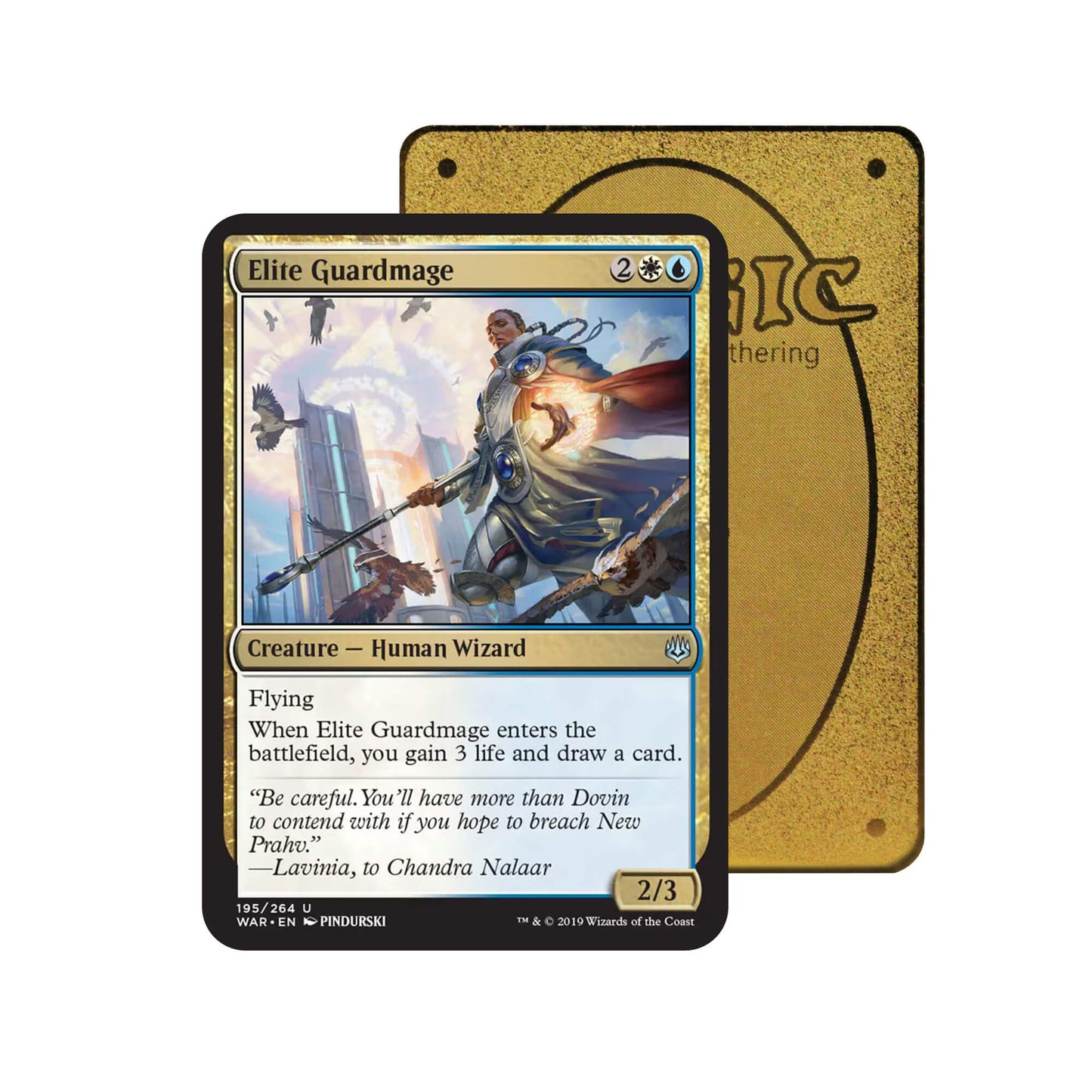 Elite Guardmage Metal Orica Card