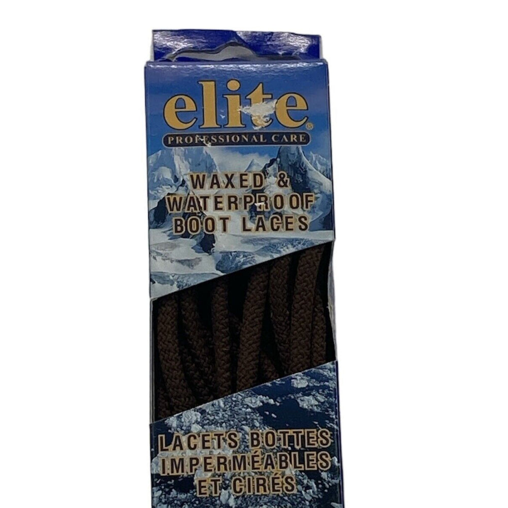 Elite Waxed & Waterproof Boot Laces - Made in Canada