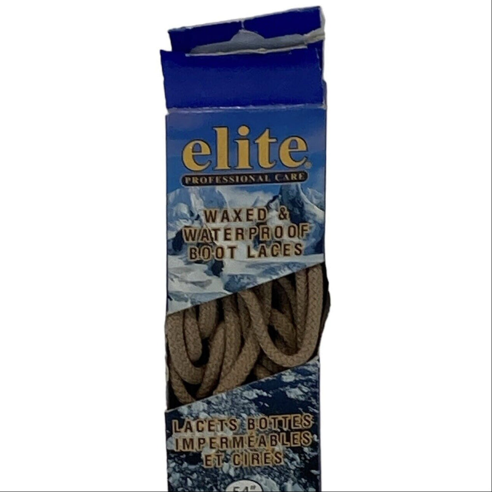 Elite Waxed & Waterproof Boot Laces - Made in Canada