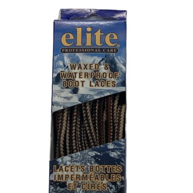 Elite Waxed & Waterproof Boot Laces - Made in Canada