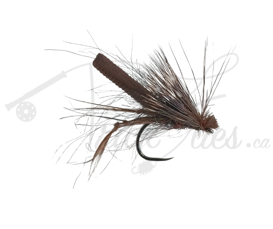 Elk Hair Caddis Foam Body Brown