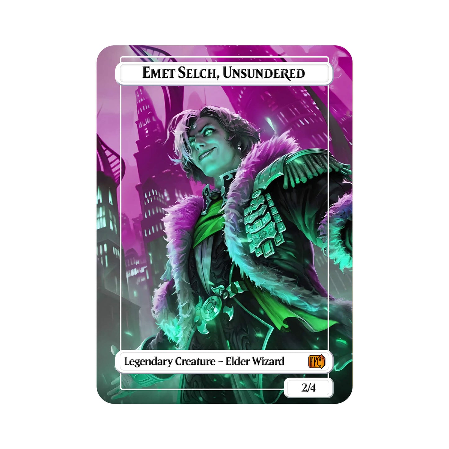 Emet Selch, Unsundered Metal Orica Card