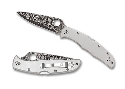 Spyderco Endura® 4 Ti Damascus