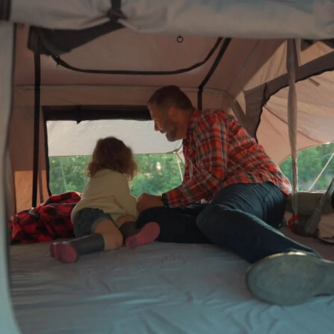 Enthuze 2 Person Rooftop Tent - Lightweight Soft Shell RTT