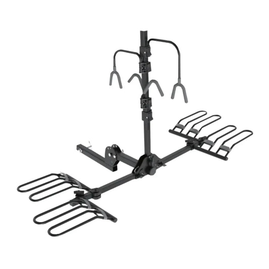 Enthuze Hitch Mounted 4 Bike Platform Rack