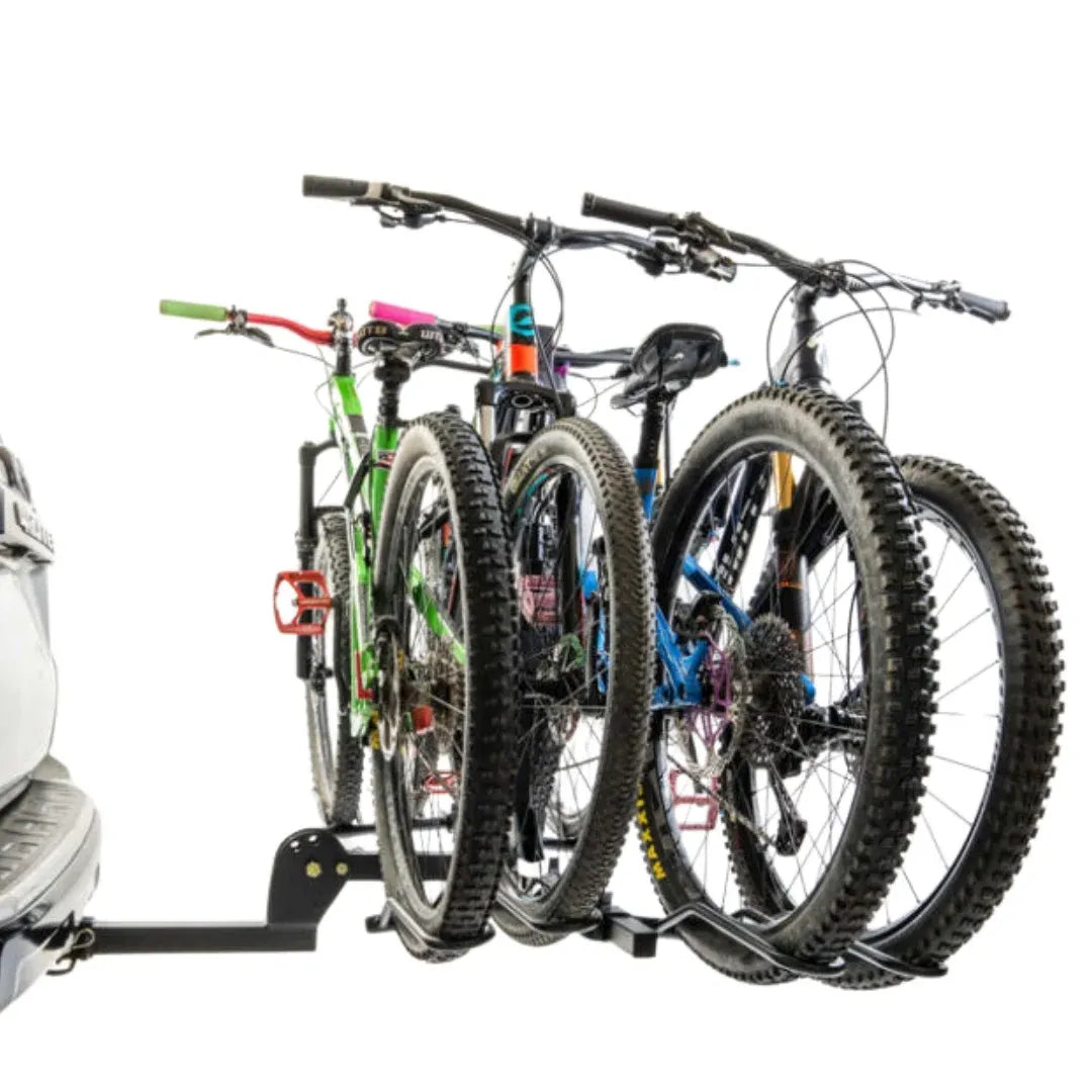 Enthuze Hitch Mounted 4 Bike Platform Rack