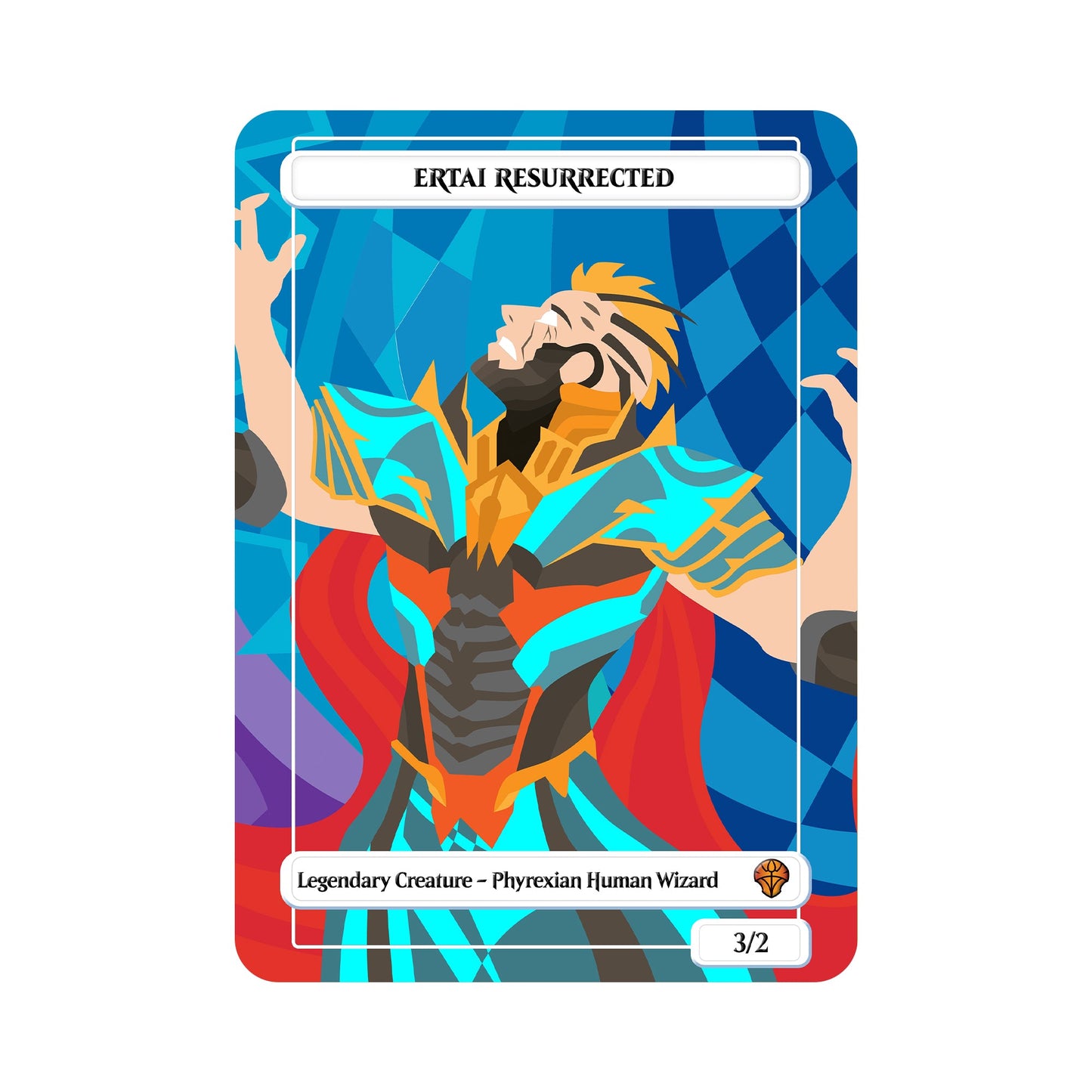 Ertai Resurrected Metal Orica Card