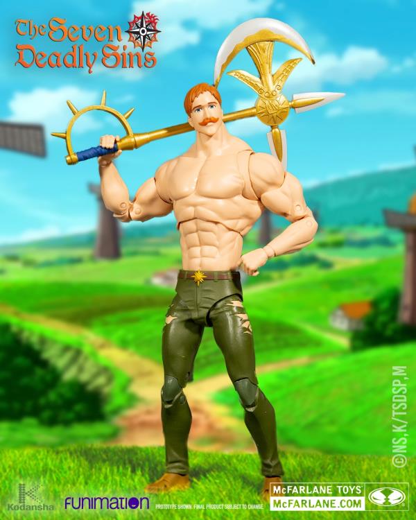 The Seven Deadly Sins Wave 1 Escanor 7-Inch Scale Action Figure