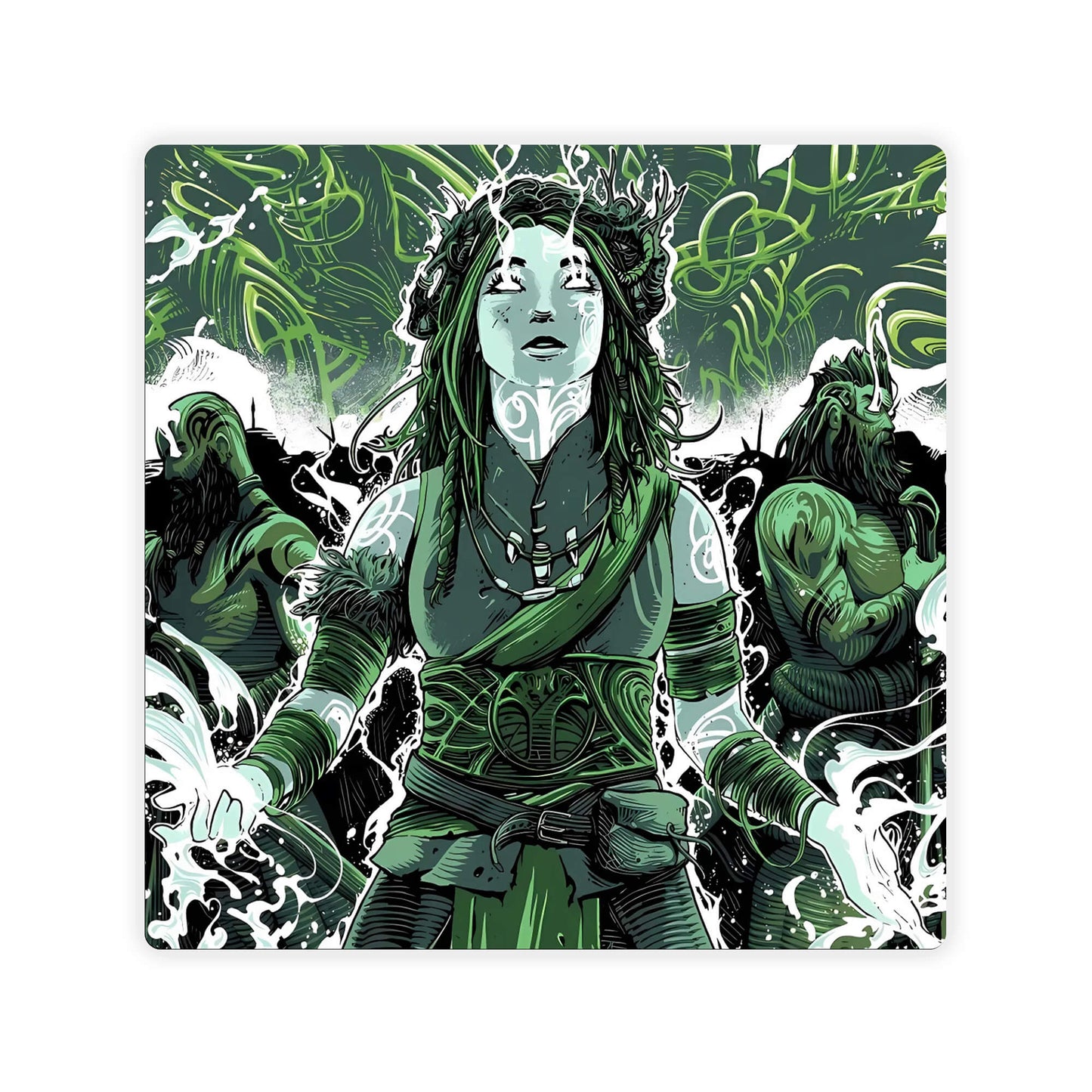 Esika, God of the Tree - Double Mat