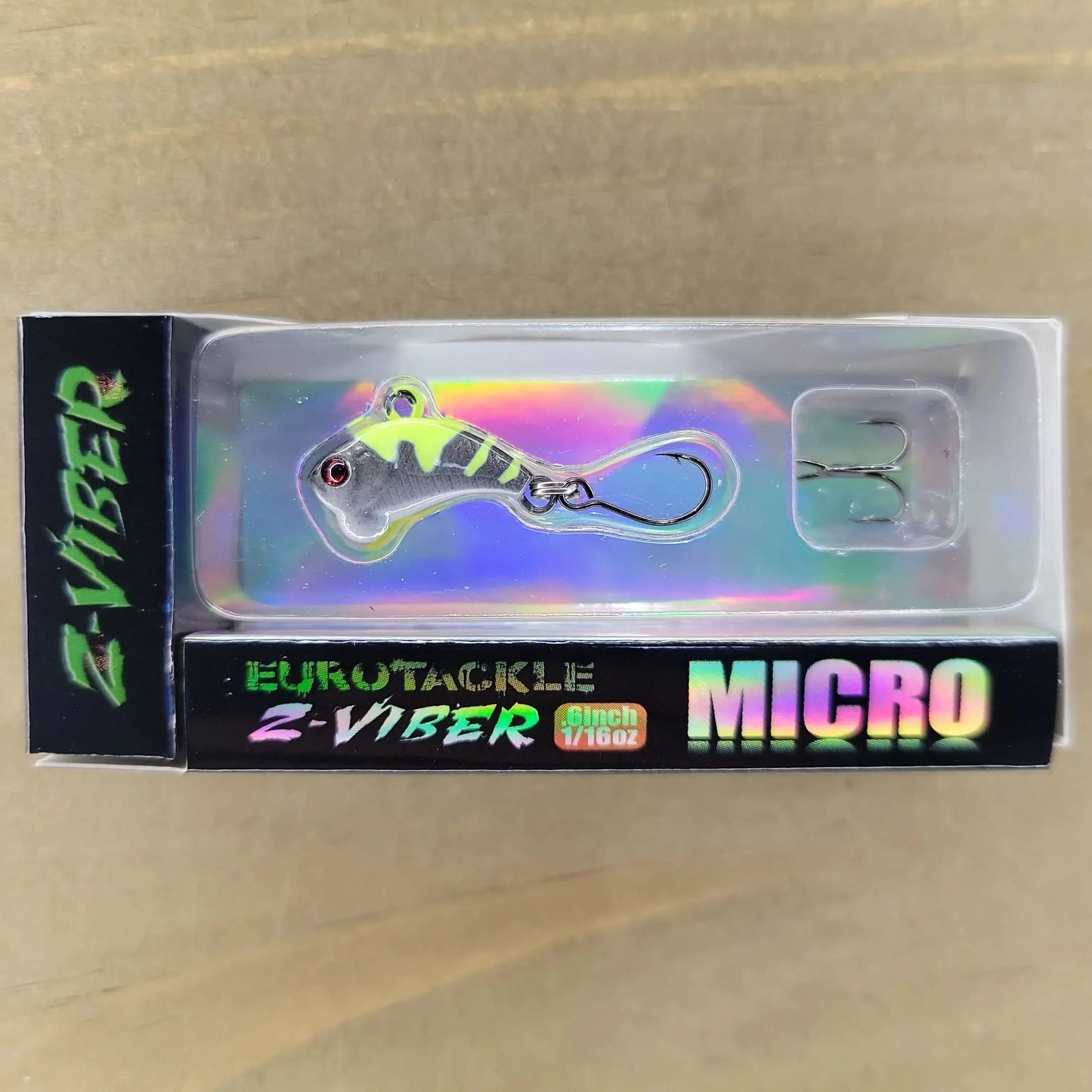 EuroTackle Z-Viber MICRO 1/16oz Tungsten Jigging Lure