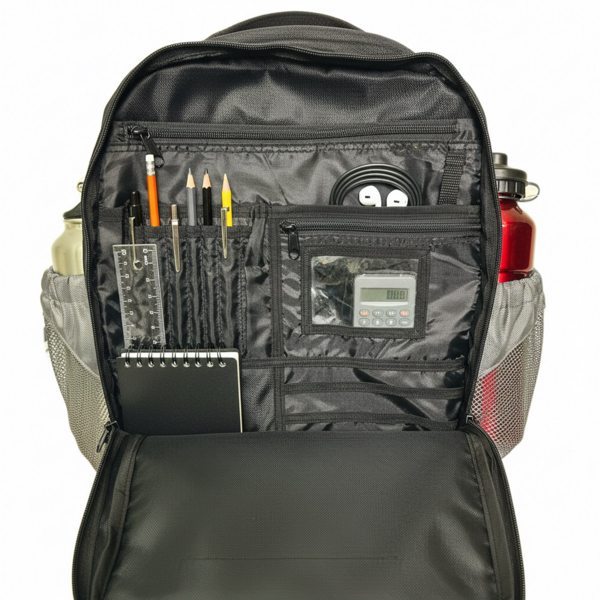 Europe Bound Book Bag 27L Capacity with Padded Laptop / Ipad Sleeve