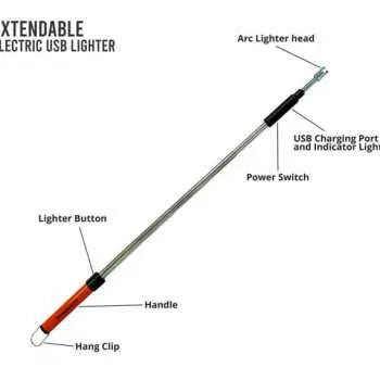 Pyro Putty Extendable Flexible Arc Lighter