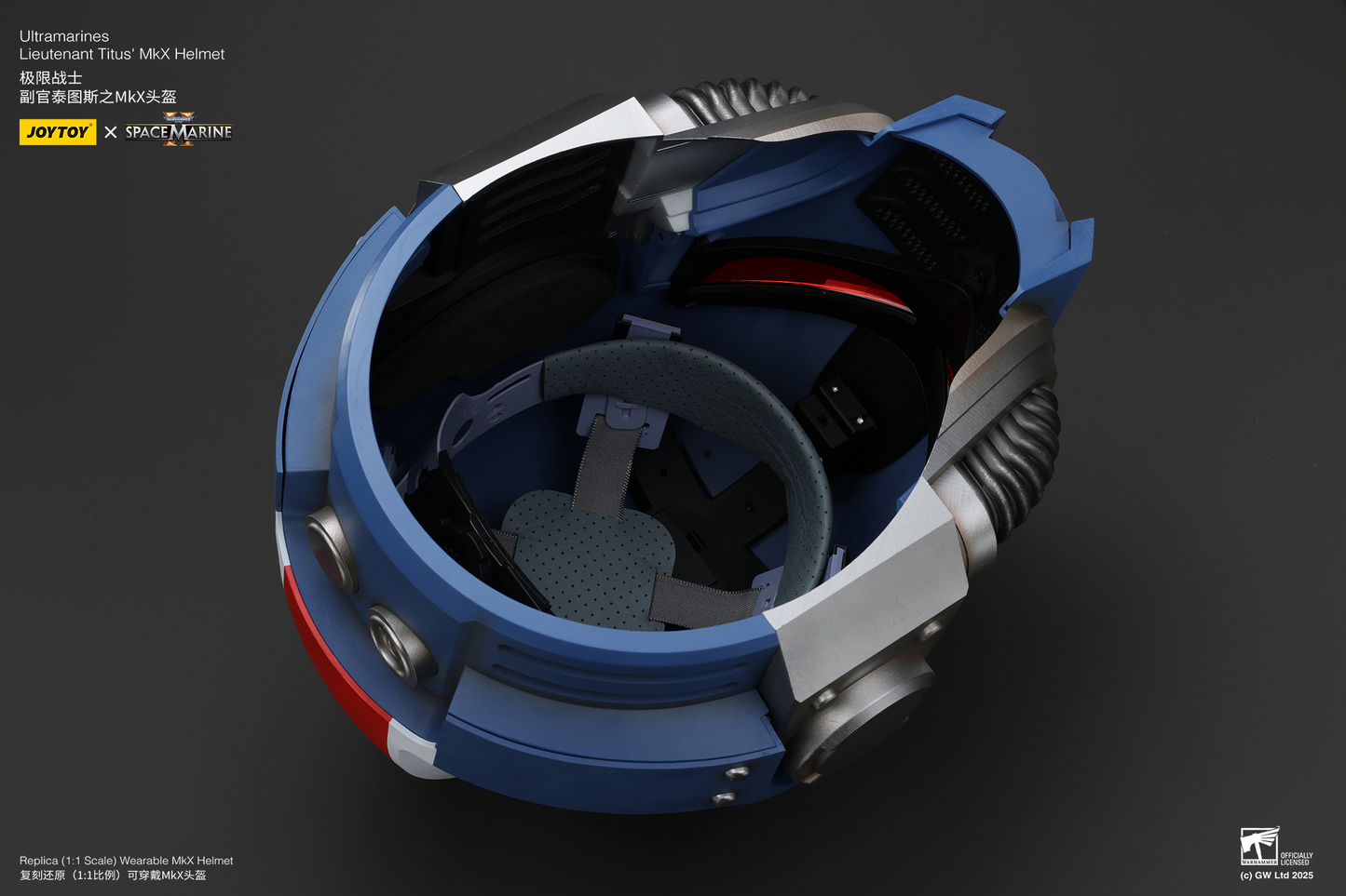 JOYTOY - Ultramarines Lieutenant Titus' MKX Helmet