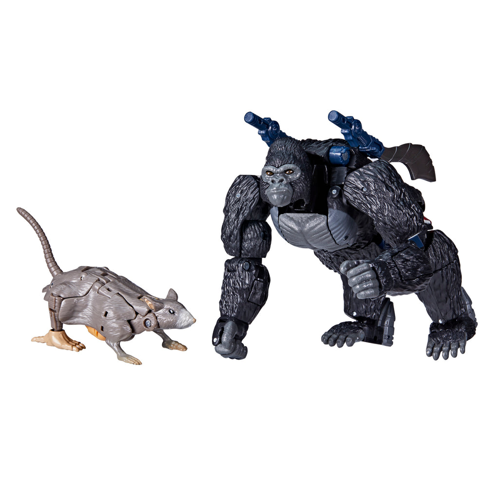 Transformers War for Cybertron - Netflix - Optimus Primal and Rattrap - Exclusive