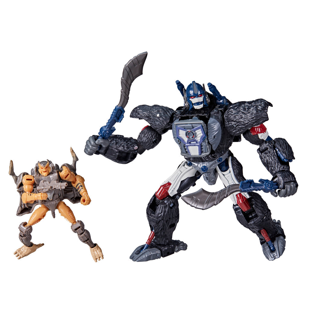 Transformers War for Cybertron - Netflix - Optimus Primal and Rattrap - Exclusive