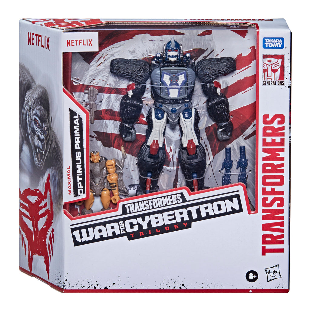 Transformers War for Cybertron - Netflix - Optimus Primal and Rattrap - Exclusive