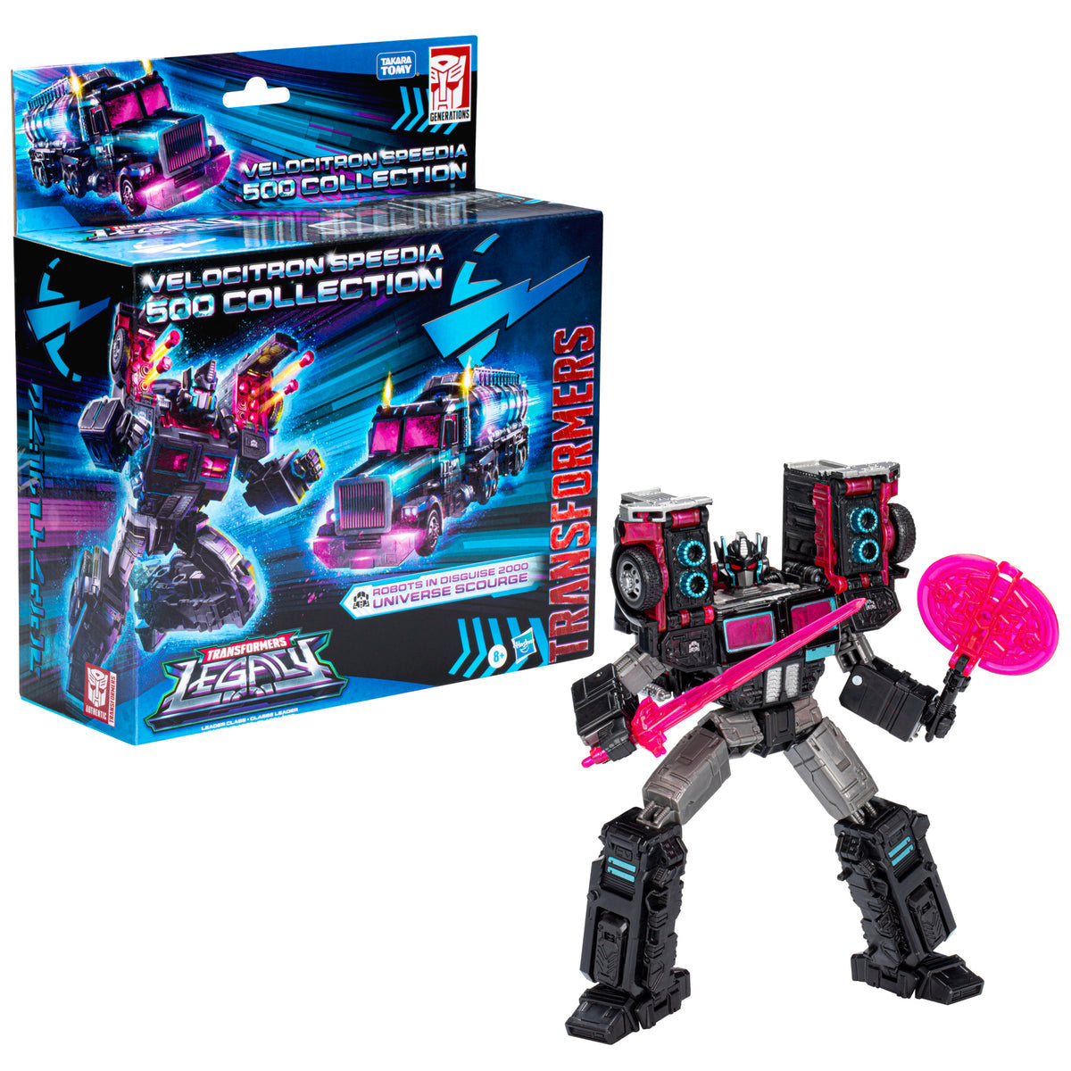 Transformers Legacy - Velocitron Speedia 500 - Leader - Universe Scourge