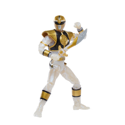 Power Rangers Lightning Collection Mighty Morphin Metallic White Ranger