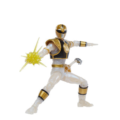 Power Rangers Lightning Collection Mighty Morphin Metallic White Ranger
