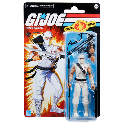 G.I. Joe Classified Series Storm Shadow - Retro Carded ( SUB PAR package )