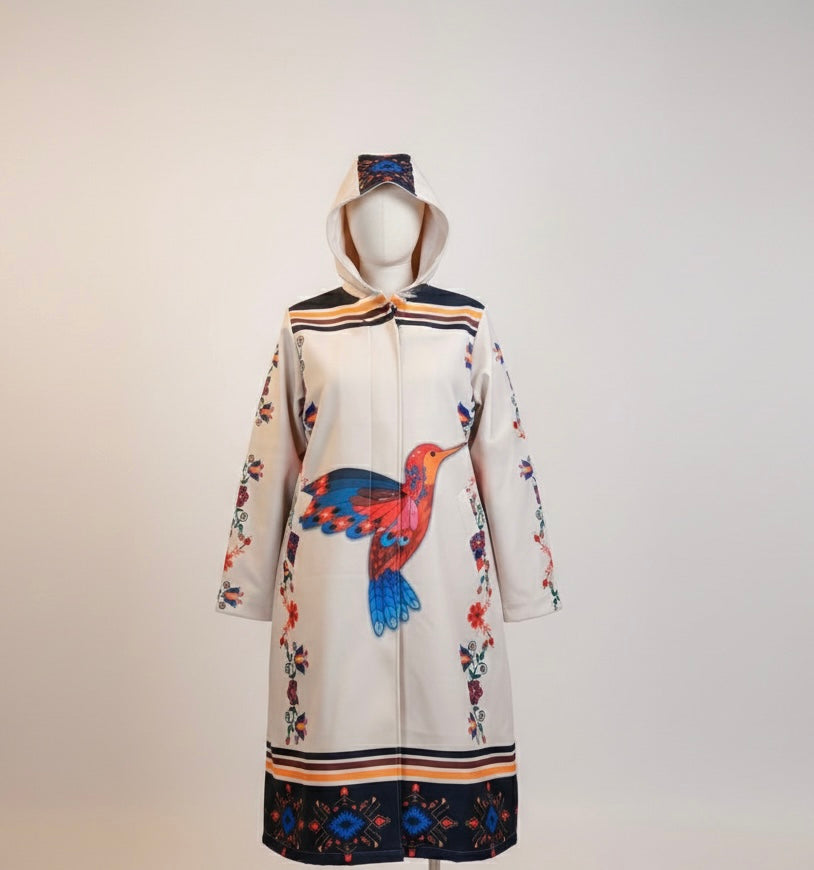 OLDTRIBES™ Aurora Hummingbird long coat