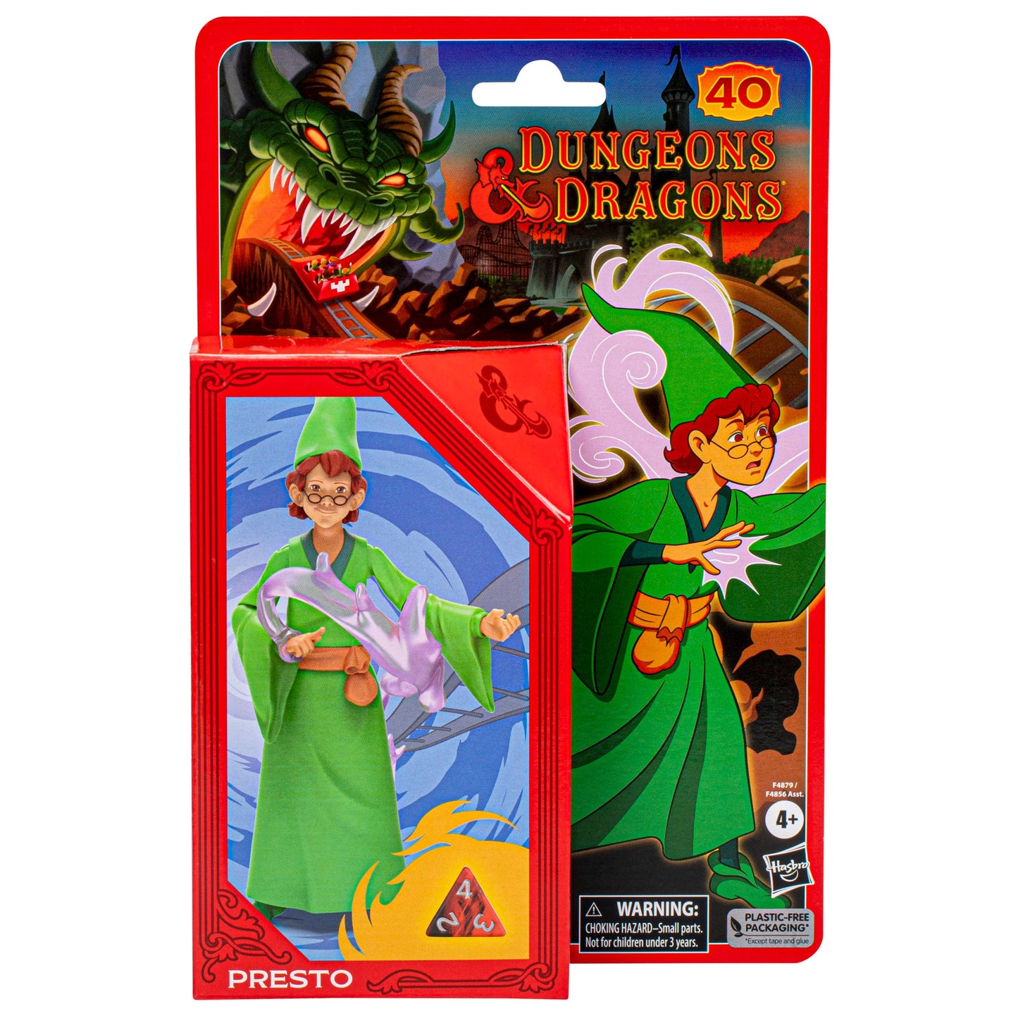 Dungeons & Dragons Cartoon Classics 6-Inch-Scale Presto ESPANOLA  Action Figure D&D Toys