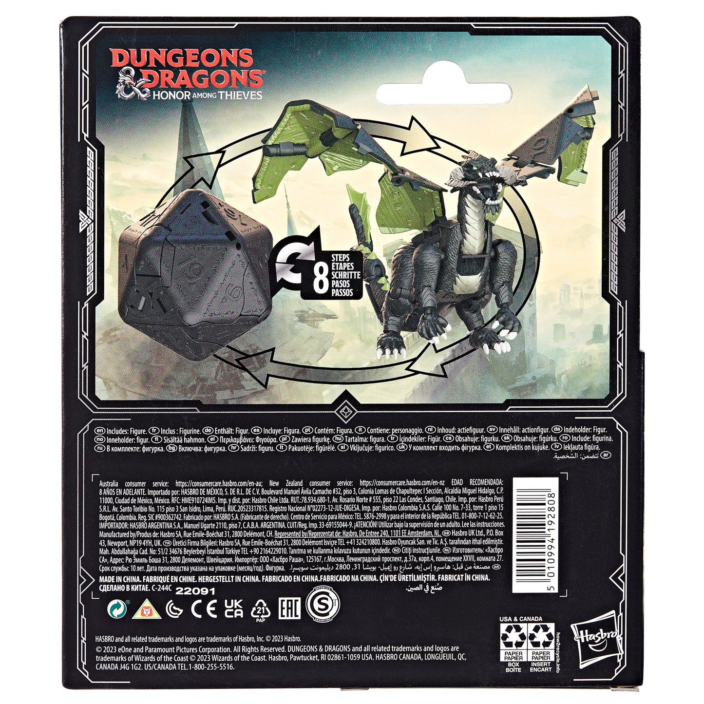 Dungeons & Dragons Honor Among Thieves D&D Dicelings - Black Dragon