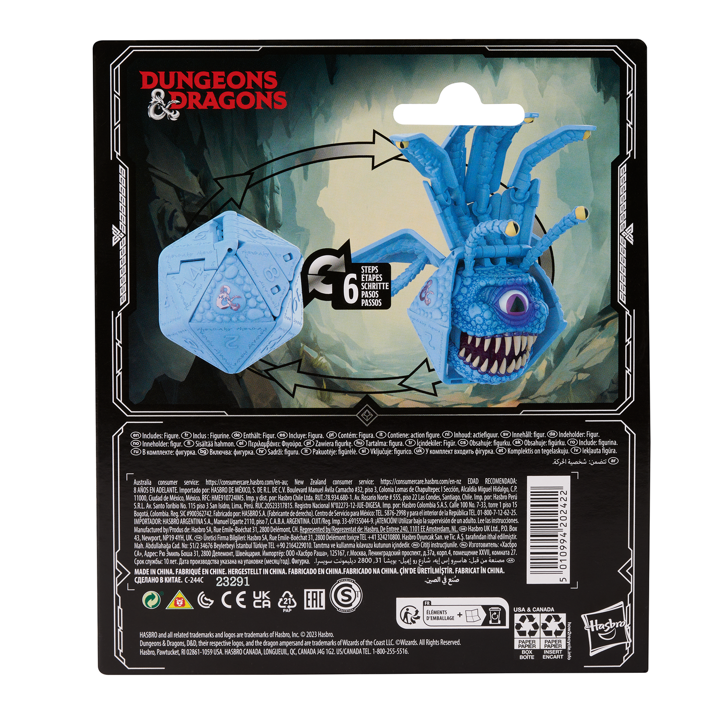 Dungeons & Dragons Dicelings Blue Beholder Collectible D&D Dragon Toy Action Figures