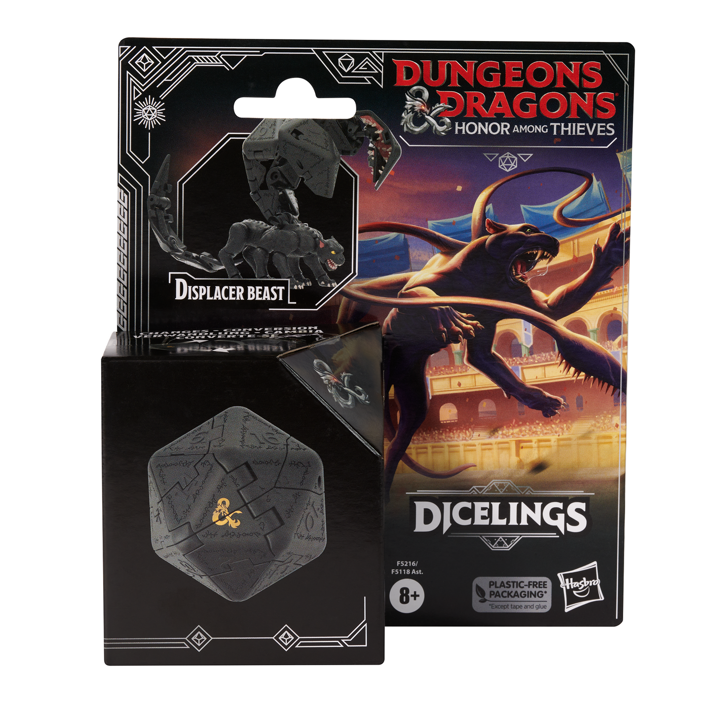 Dungeons & Dragons Honor Among Thieves D&D Dicelings Displacer Beast Collectible Action Figure