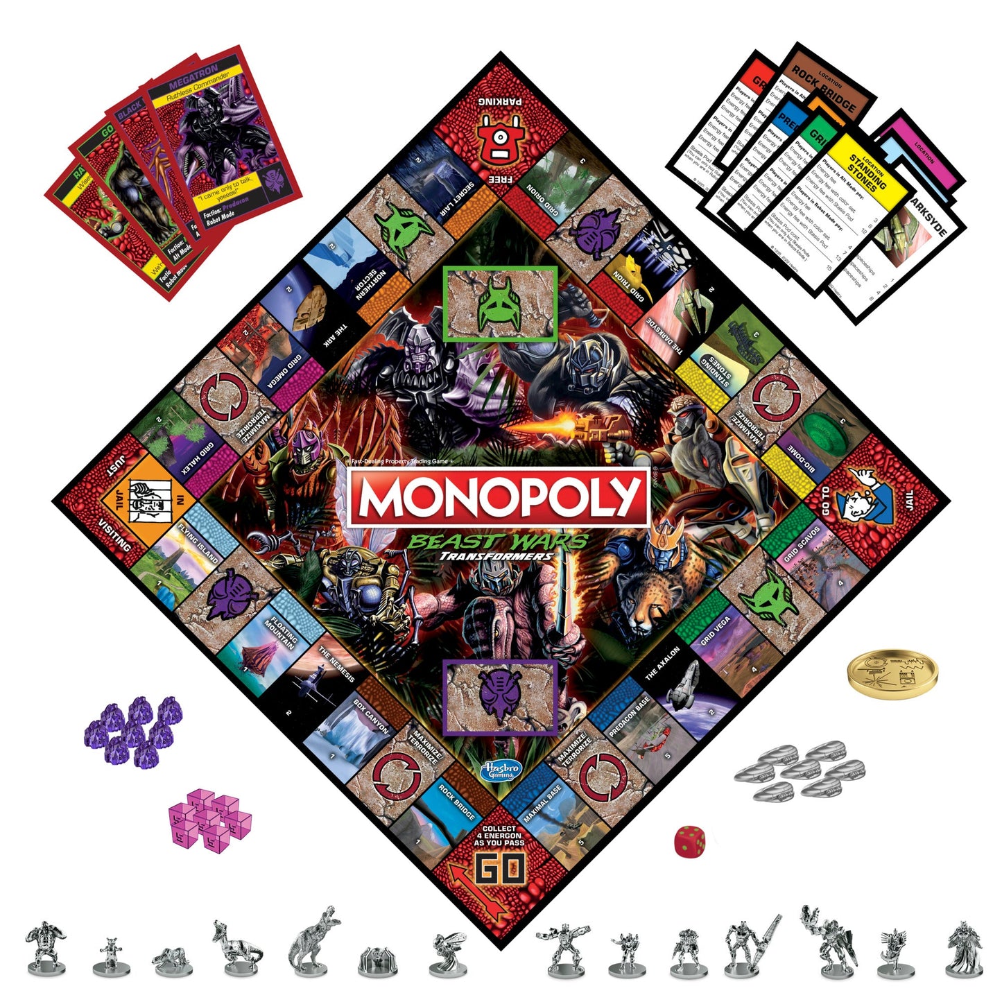 Monopoly - Beast Wars: Transformers Edition Board Game