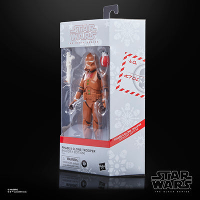 Star Wars The Black Series Phase II Clone Trooper (Holiday Edition)